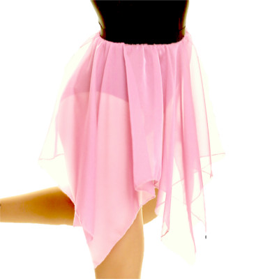 MÄDCHEN lyrischer Rock Taschentuch Chiffon Tanz ROCK hergestellt in UK