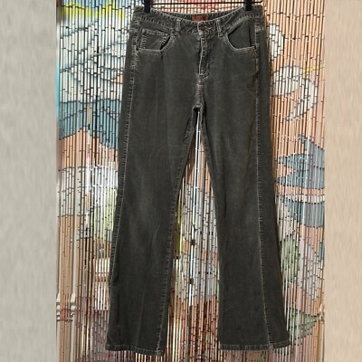 Lee Jeans Bootcut Corduroy One True Fit Jeans Style Pants, Olive Green,  9/10