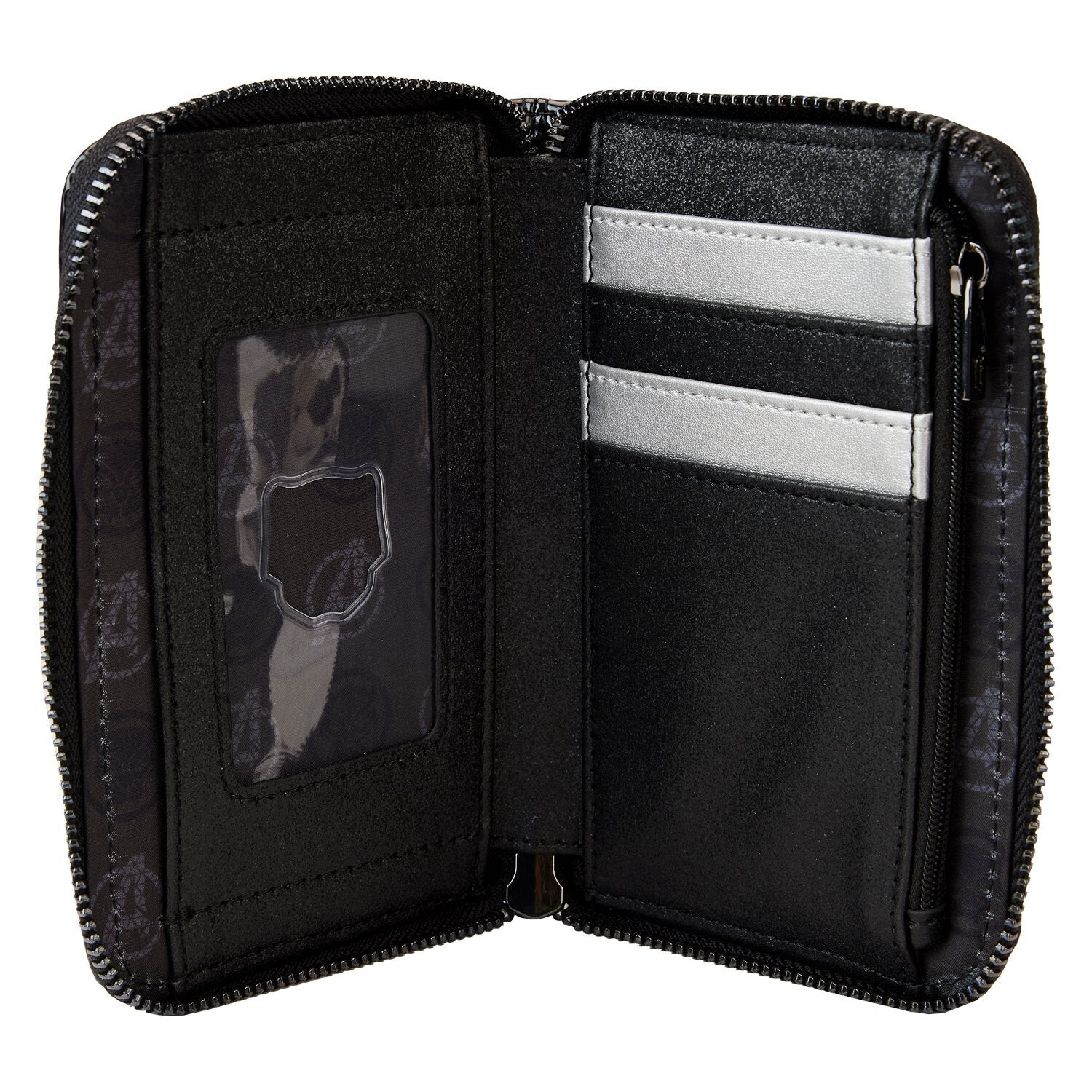 Loungefly Marvel Black Panther T’Challa Metallic Cosplay Zip Around Wallet thumbnail 4