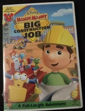 Disney Handy Manny Big Construction Job Full Length Adventure New Sealed DVD