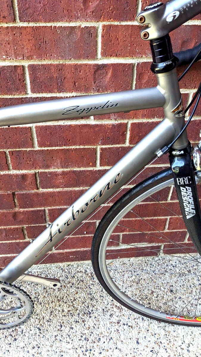 Airborne Zeppelin Titanium 56cm Full Ultegra 20 Speed, Mavic