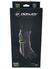 NEW DonJoy Performance Bionic Ankle Brace Max Support XL Left Foot Black NIB