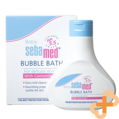 SEBAMED Baby Badeschaum Blubberbad Babypflege mit Kamille Delikate Haut 200 ml