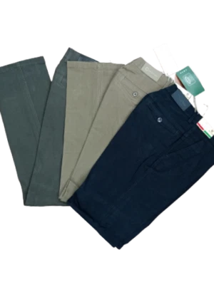 Pantalone Uomo invernale fustagno classico elegante jeans Comodo caldo pesante