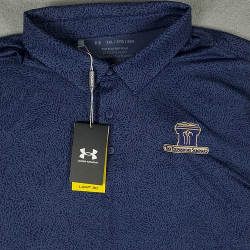 Under Armour Poloshirt Herren Größe 2XL Blau Golf Freizeit Kurzarm - Bild 1 von 7