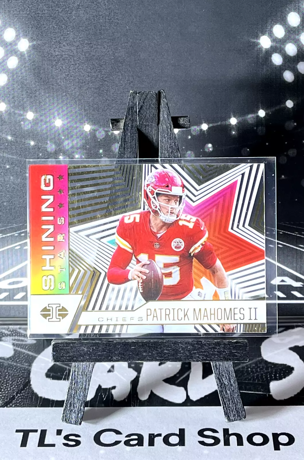 Patrick Mahomes trading card