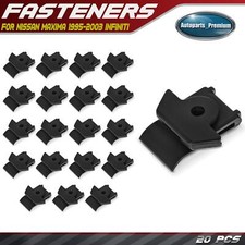 20pcs 2mm Max. Panel Range Fender Clip U-nut Retainer Clips For Nissan Maxima