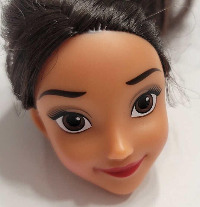 HASBRO DISNEY DOLL HEAD ONLY REPLACEMENT OOAK ELENA OF AVALO