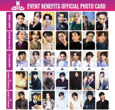 【新品・未開封】BTS 2025 FESTA ARMY ZONE 入場特典 BTS 2025 FESTA ARMY ZONE SPECIAL photocard BANDANA DAY2 | eBay