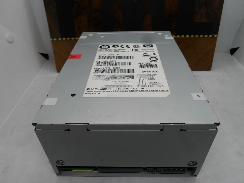 HP HPE LTO2 Ultrium460 Ultrium2 70-85246-02 C7379-00863 Bare Drive for SSL1016 - Image 2 of 4
