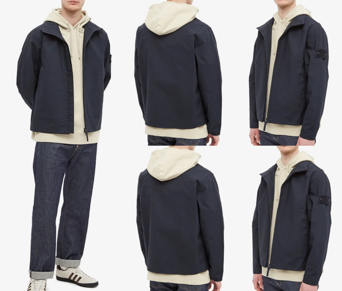 STONE ISLAND 422F1 MAC SUPIMA® 2L GHOST PIECE Jacket Coat STONE ISLAND 422F1 MAC SUPIMA® 2L GHOST PIECE Jacket Coat