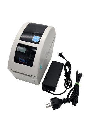 TSC  Thermo Etiketten, Barcodedrucker TDP-225 + Netzteil + USB Kabel