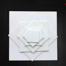 1x Alumina Aluminum Oxide Ceramic Square Plate Sheet High Temperature Resistance