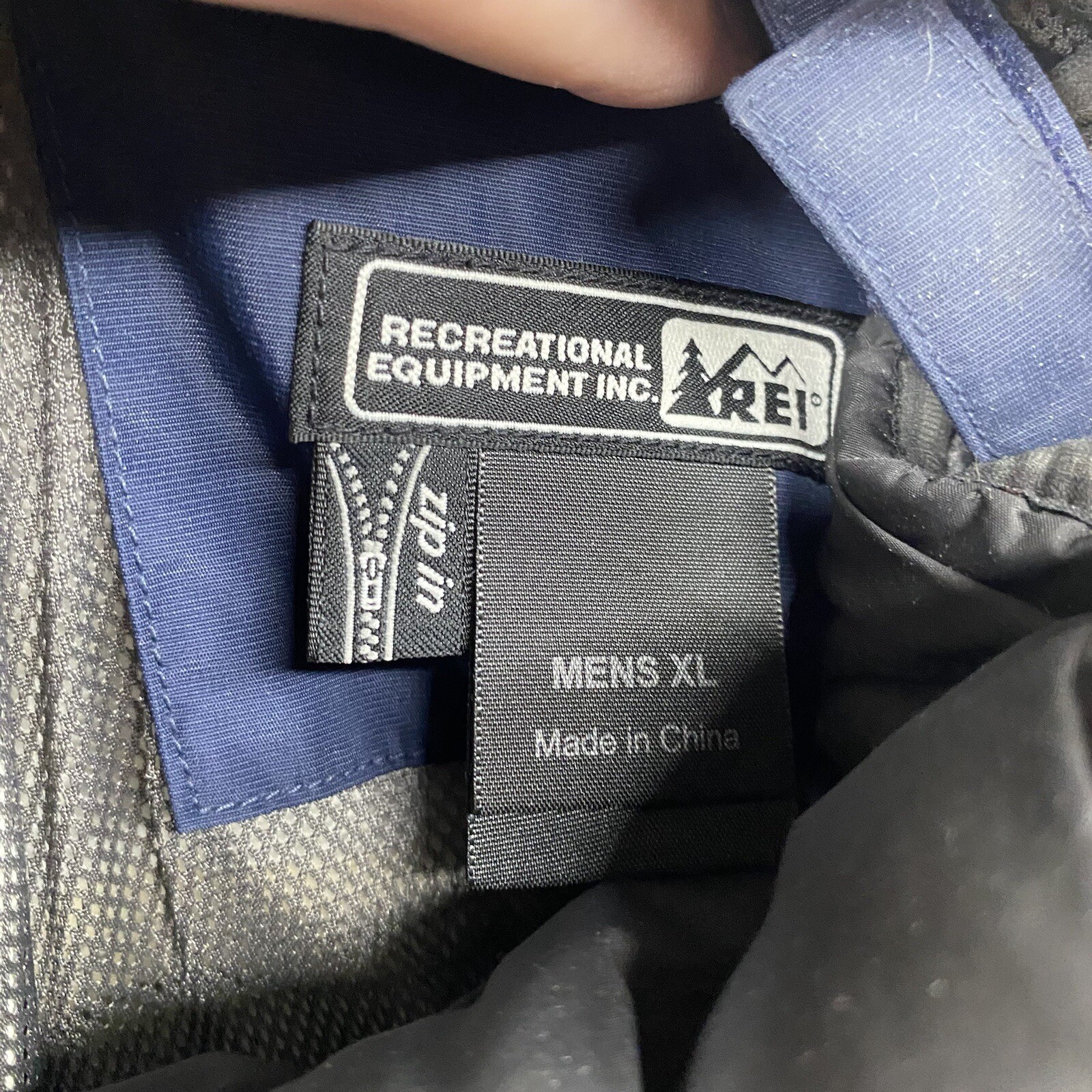 REI Jacket Men Extra Large Blue E1 Elements Liner… - image 14