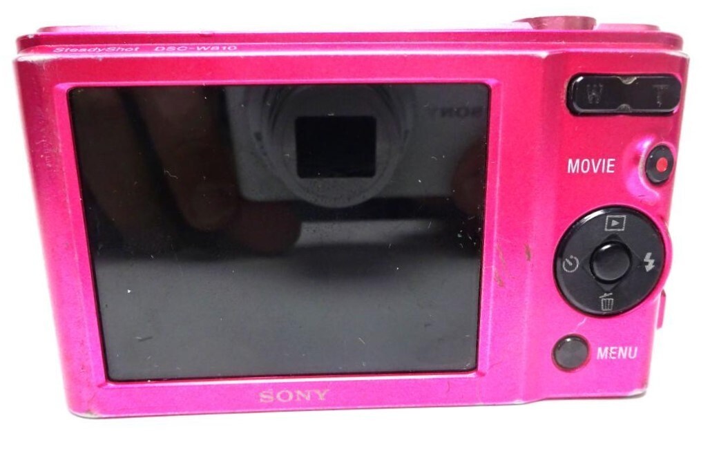 Sony Cyber-shot DSC-W810 Pink 20.1MP 6x Optical Zoom Digital