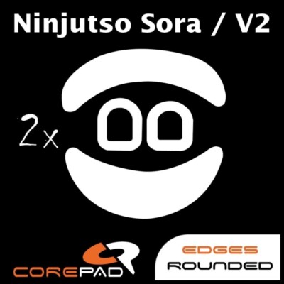 Corepad Skatez Ninjutso Sora V1 V2 (Large Size) Mausfüße Mausgleiter Teflon
