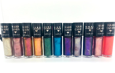 Lot of 11 ~ Hard Candy Nail Polish METALLIC SHADES!!