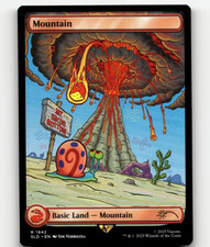 MTG Secret Lair X SpongeBob - Mountain (1942)