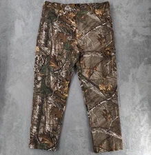 Real Tree Camo Cargo Pants Men's XL 40x33 Outdoor Browning Hunting Hiking