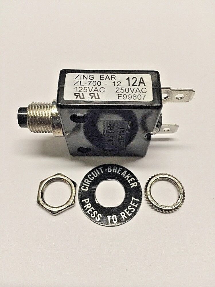 ZE70012A Zing Ear Thermal Circuit Breaker eBay