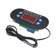 AC 220V Digital Red LED Thermostat Temperature Controller NTC Sensor Probe