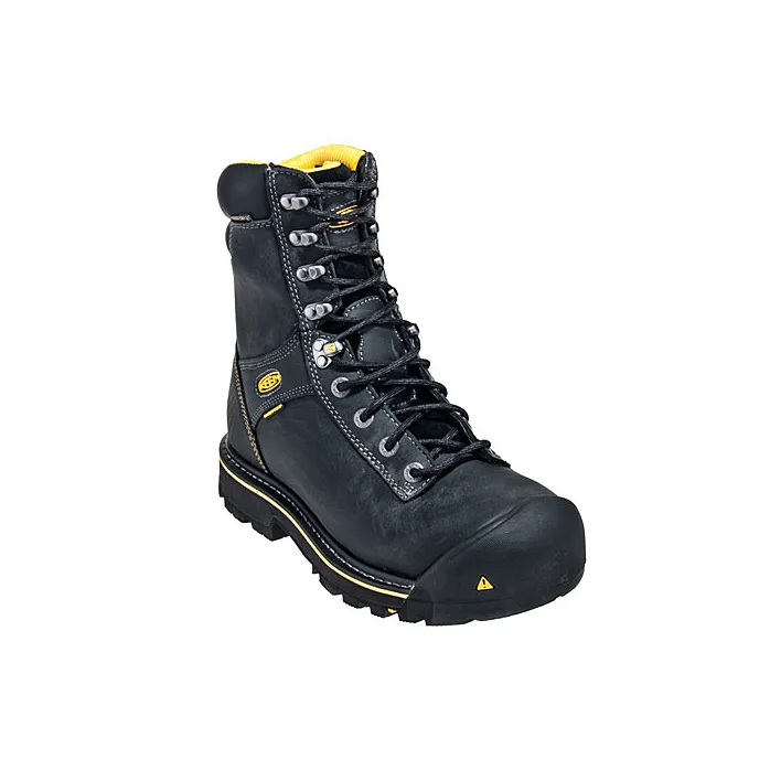 KEEN Stivali Utility Uomo Neri 1007975 Impermeabili EH Stivali Wenatchee 9EE