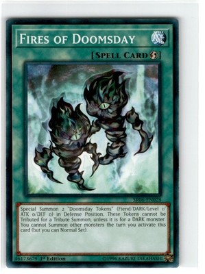 Yu-Gi-Oh! Fires of Doomsday 1st Edition RO06-EN028 Lightly Played Common