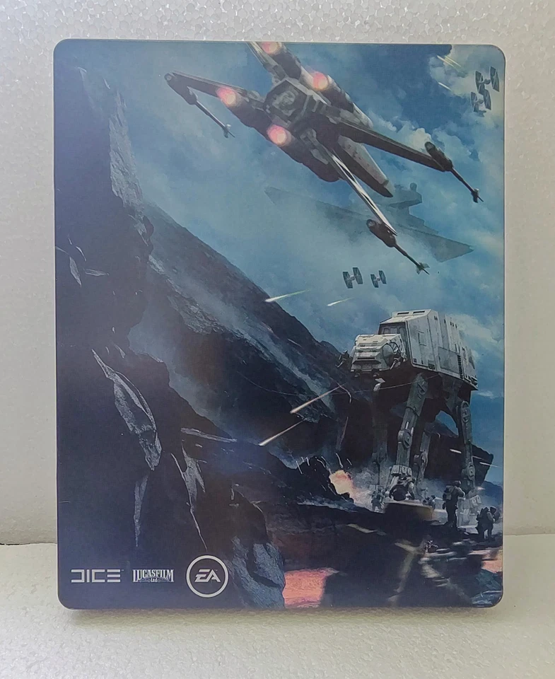 Star Wars Battlefront Steelbook - Jeu PS4/PS5 Region Free Fr Complet Bon Etat, photo 4 sur 5