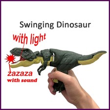 Swing Zazaza Dinosaur Toy Dinosaurs Gun Decompression Roaring  Toys for Boys