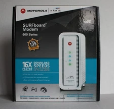 ARRIS Surfboard SB6183 DOCSIS 3.0 16x4 Gigabit Cable Modem, 686 Mbps NOB