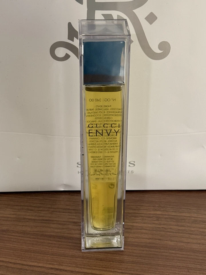 Gucci Envy EDT 3,4 OZ 100 ml EdT Mujer Perfume Descontinuado NUEVO Caja Sellada. HardTF Foto 4 de 4