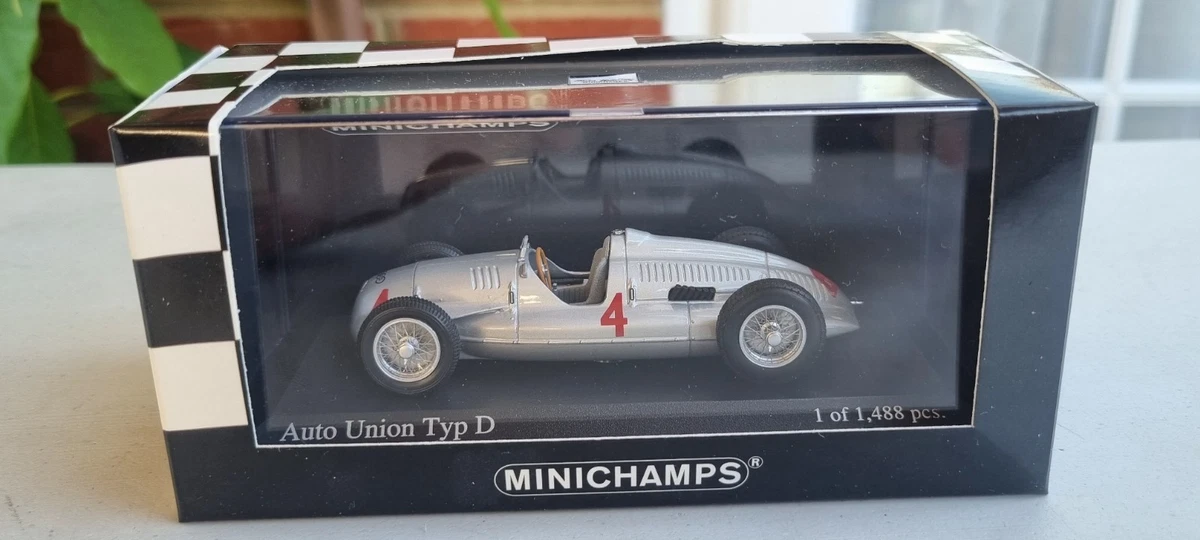 Brumm Auto Union Type D 1/43 - Donington Park 1938 - Nuvolari - Diecast