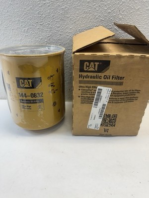 GENUINE NEW OEM CAT  Hydraulic Oil Filter 144-0832  sealed filter with box