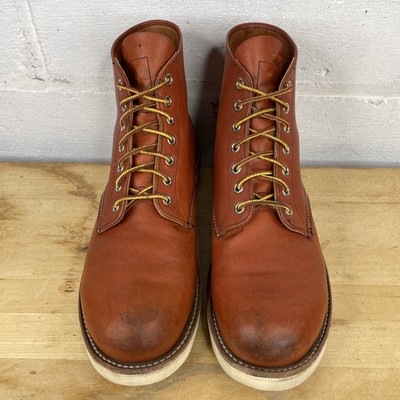 Red Wing Shoes Mens Sz 10D 8166 Classic Round Toe Boots 2nds Oro