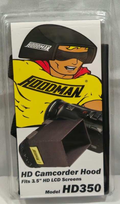HD Hoodman Camcorder Hood HD350