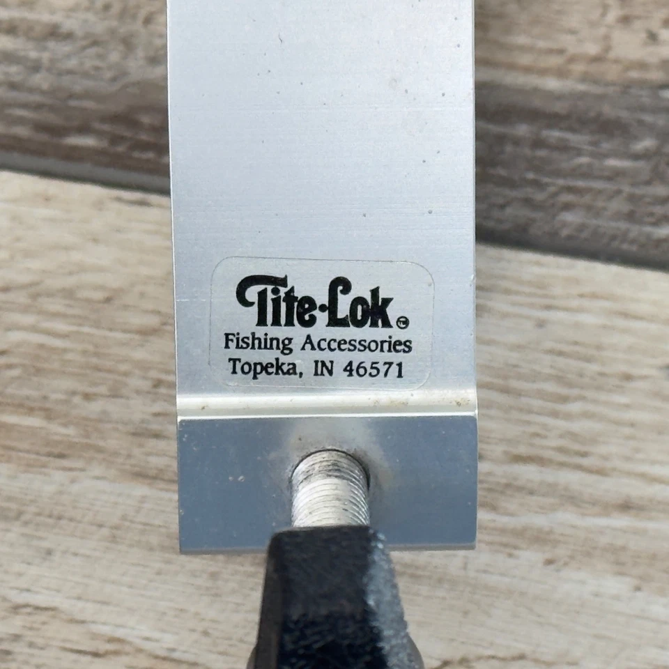 Tite-Lok Gunnel C Mount Fishing Clamp With 1/2" Pole Attachment Foto 2 de 4