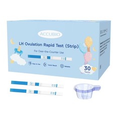 Ovulation Test Strips, Bulk Tests, Fertility Tests 30 Count, Blue