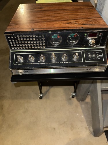 COBRA 89 GTL Vintage CB Base Station Radio, Woodgrain Look