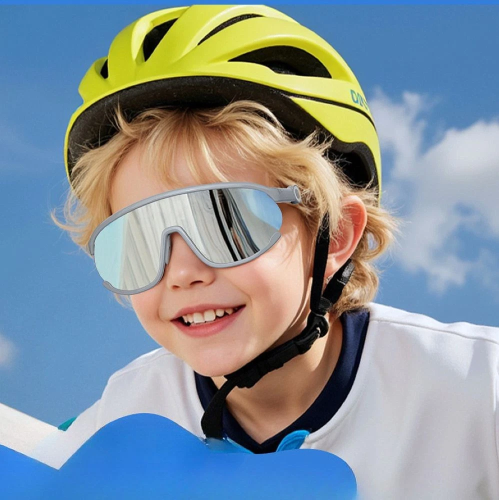 2026 Neu Kinder Sonnenbrille Outdoor Radfahren Sportbrille Anti UV Brille