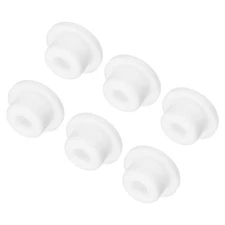 6 Pcs High Temp Silicone Plug Mount Dia 19mm/0.75 Inch t Shaped Rubber Stopper
