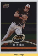 2025 Upper Deck World of Sports Silver Foil Kollin Ritchie #188 READ 3yd