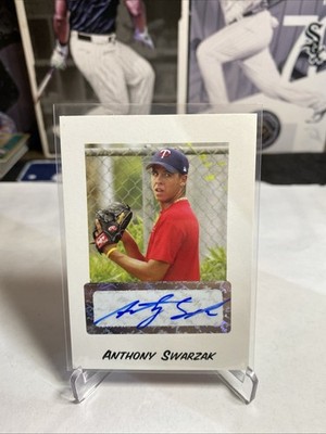 2004 Just Minors Just Rookies - Anthony Swarzak #80 Autographs (AU, RC)