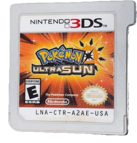 3DS Game lot of 2 Pokémon Games , Pokémon Sun & Pokémon X!