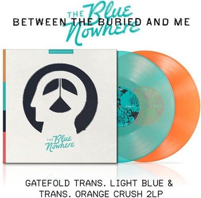 NEW Between the Buried and Me-The Blue Nowhere-2xLP Blue and Orange Vinyl
