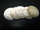 5 Pieces 1948-S 90% Silver Roosevelt Head Dimes