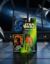 Star Wars POTF PONDA BABA Holographic Action Figure 96 Kenner NOS SEALED