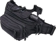 Maxpedition Octa Versipack Black 9" x 5" x 3" Torch-Lair w/Waist Straps - 0455B