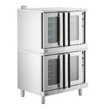 Double Deck Standard Depth Full Size Electric Convection Oven - 240V, 1 Phase