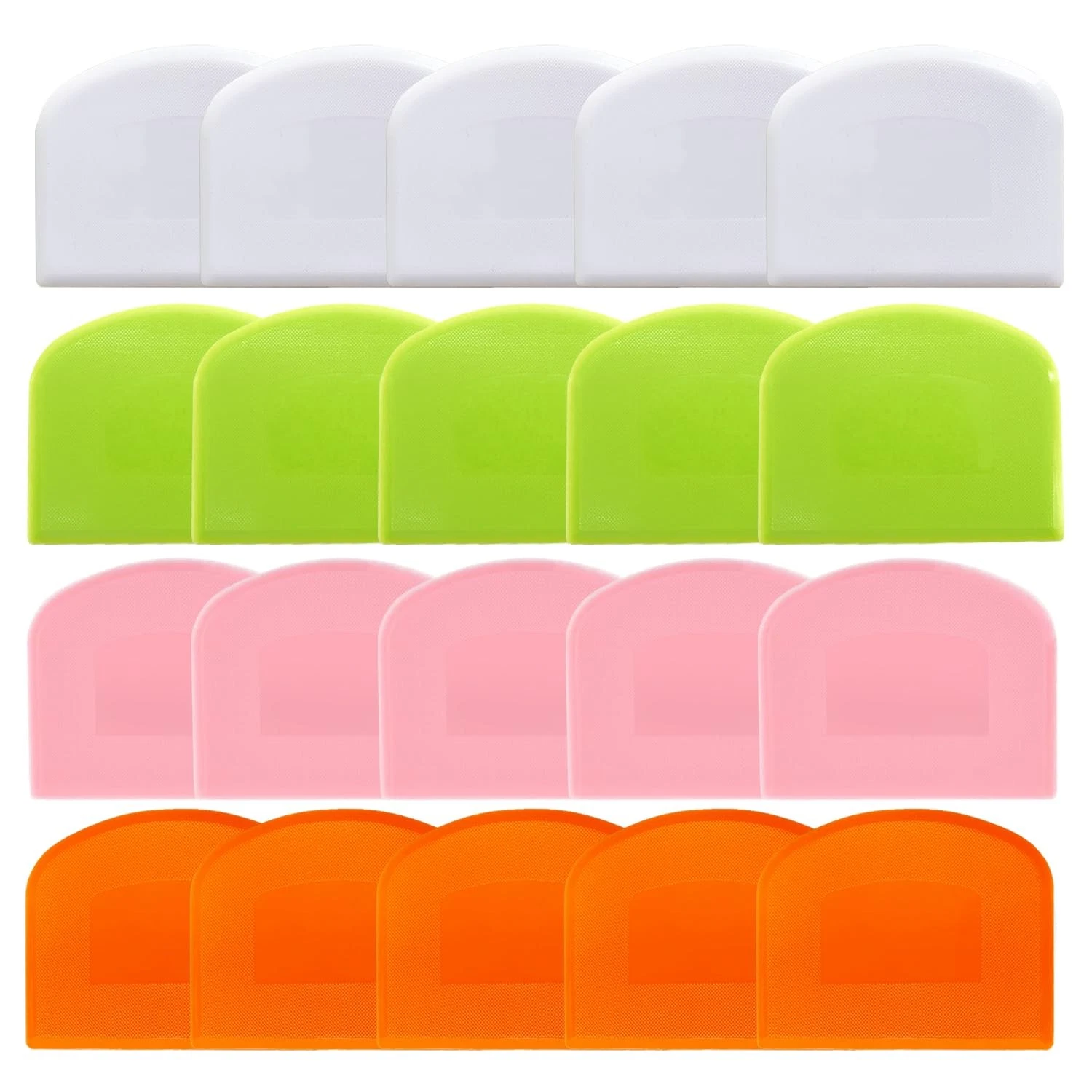 Bench Scraper Dough Scraper for Baking, 20 PCs BPA Free PE Plastic Flexible B...
Opens in a new wind
