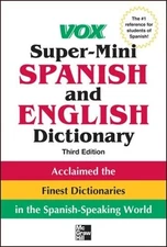 Vox Vox Super-Mini Spanish and English Dictionary (Paperback)